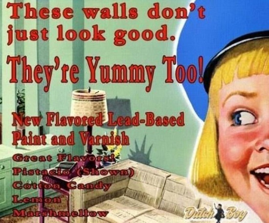 Dutch boy lead paint ad