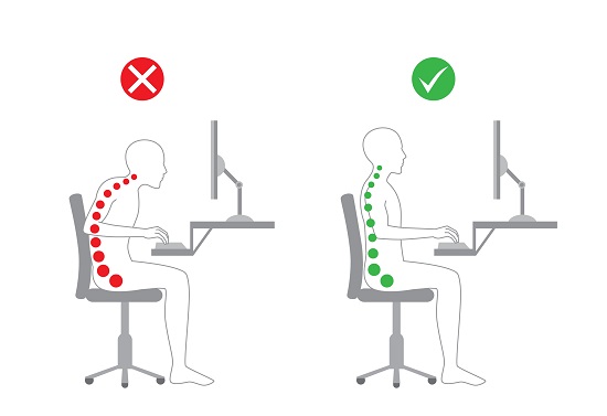 tailbone pain sitting posture